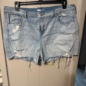 Old Navy Distressed Denim Shorts
